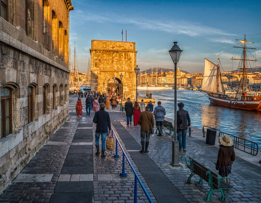 il porto di Marsiglia